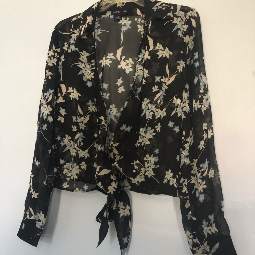 Vintage floral blouse